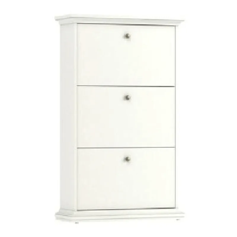 Pantofar 70309, PAL înfoliat/MDF lăcuit, alb, PARIS - Comandă simplu