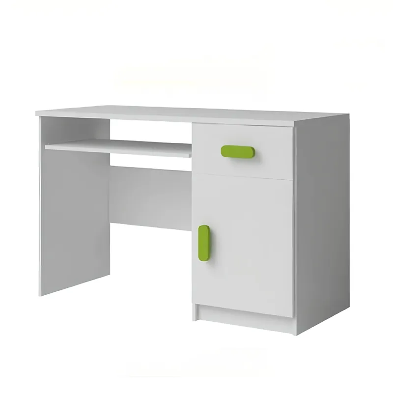 Preț outlet - masă PC, fără mânere, alb, SVEND Tip 9