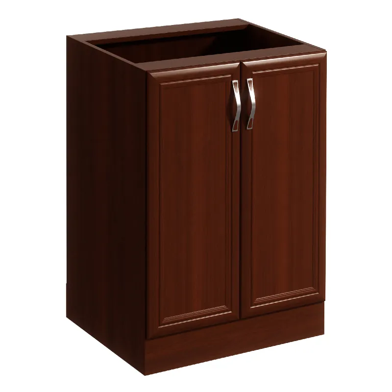 Dulap inferior D60 cu 2 uşi, nuc Milano, SICILIA | Noutate în catalog
