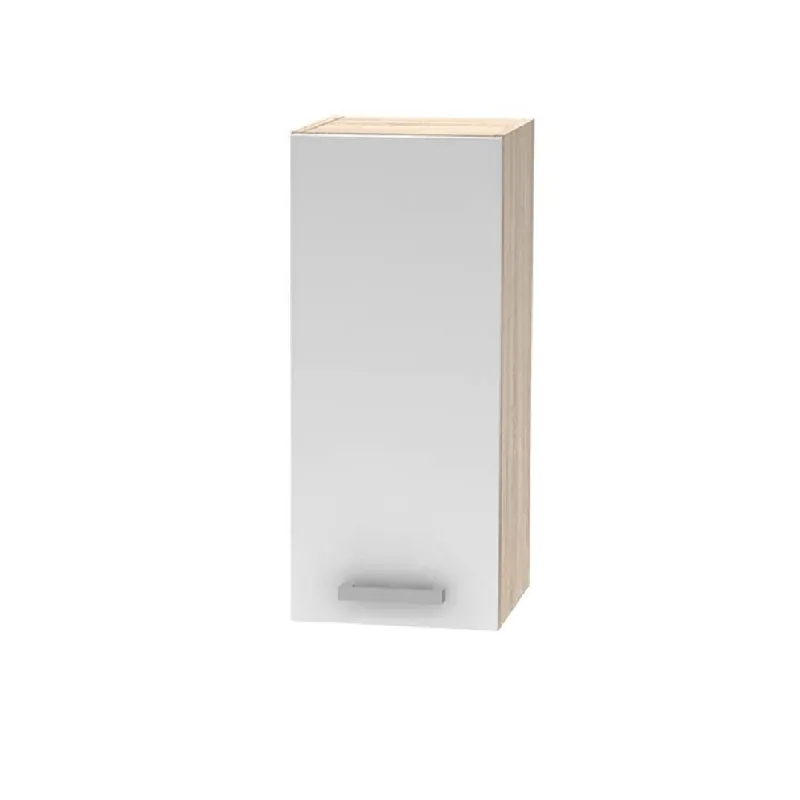 Cabinet superior, alb/stejar sonoma, NOVA PLUS NOPL-002-OH | Promoție specială