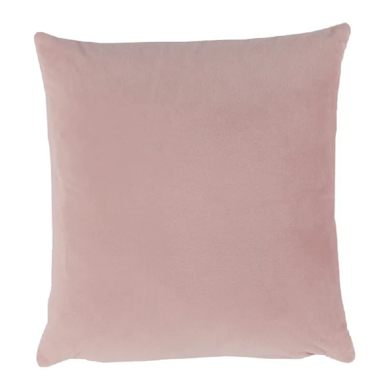 Super preț | Pernă, material textil de catifea roz pudră, 45x45, ALITA TIPUL 2