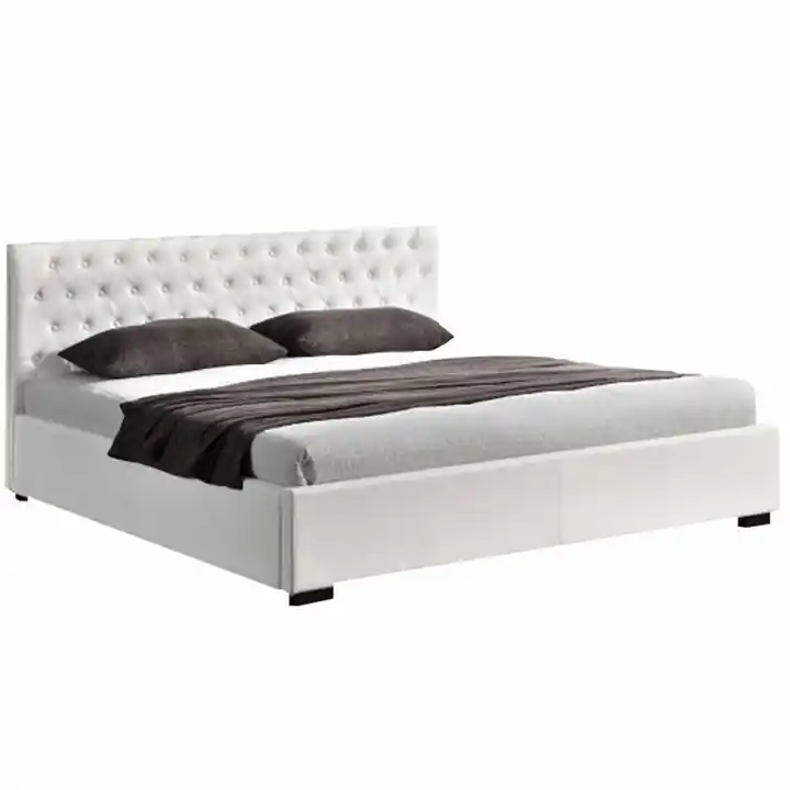 Pat cu spaţiu de depozitare, alb, 180x200, DORLEN 2 NEW | Produs recomandat
