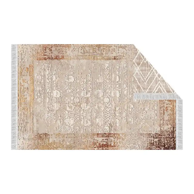 Disponibil acum | Covor, bej/model, 80x150, NESRIN