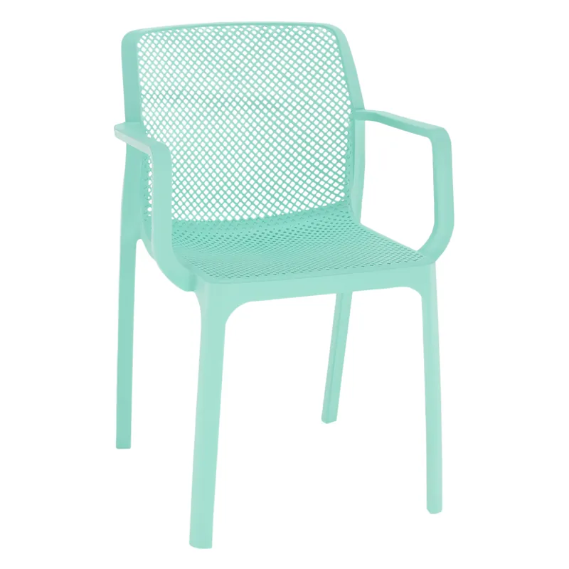 Scaun stivuibil, mentol / plastic, FRENIA | Noutate în catalog