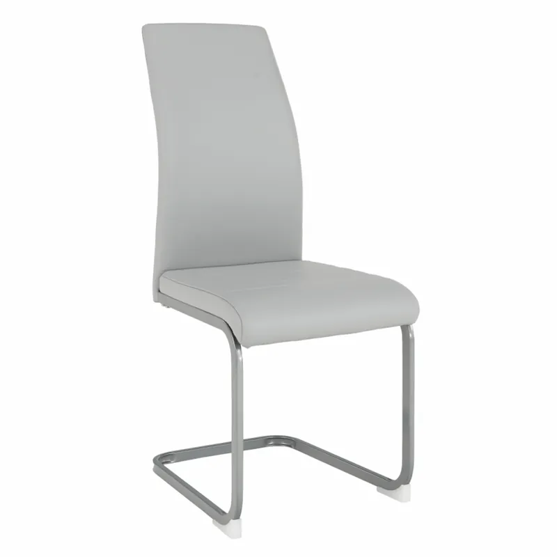 Scaun dining, gri deschis / gri, NOBATA - Economii mari