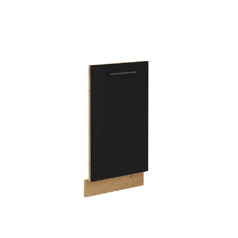 Uşă pentru maşina de spălat vase, stejar artizan/ negru mat, MONRO ZM 713x446 - În tendințe