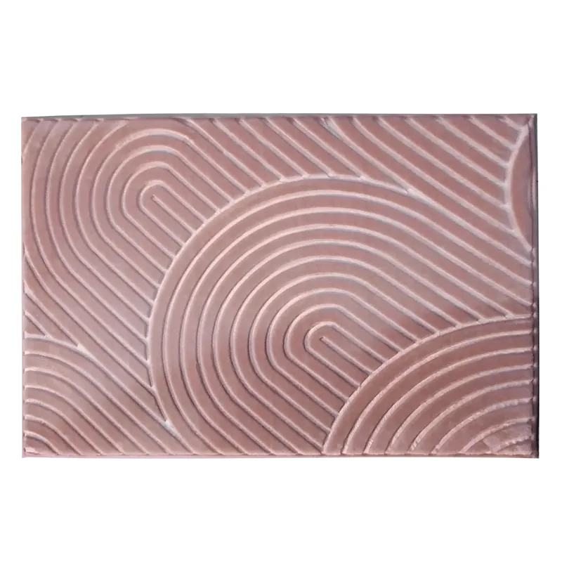 Covor, roz, 75x100, LUVRE | Disponibil