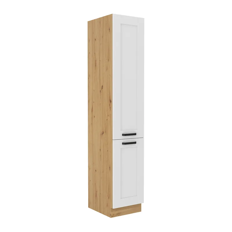 Produs nou lansat | Dulap înalt, alb/stejar artizan, LULA 40 DK-210 2F