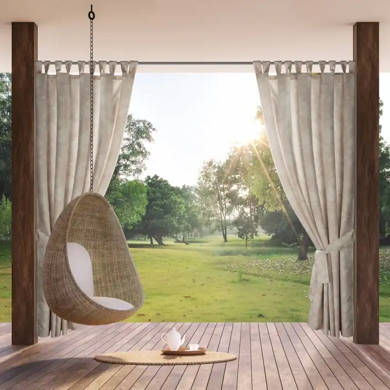 Produs de top - Cortina impermeabil gazebo cu model elegant