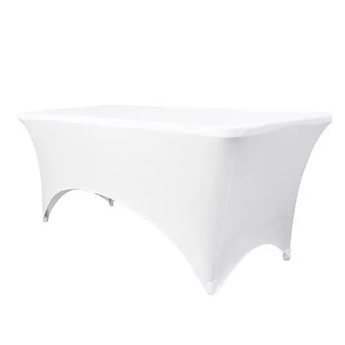 Față de masă albă de 180 cm pentru catering - Cumpără direct de la producător