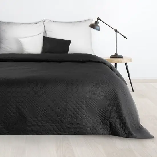 Cuvertură de pat de designer Boni negru - Ofertă flash