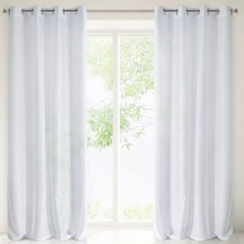 Perdele albe interioare 140 x 250 cm | Produs nou