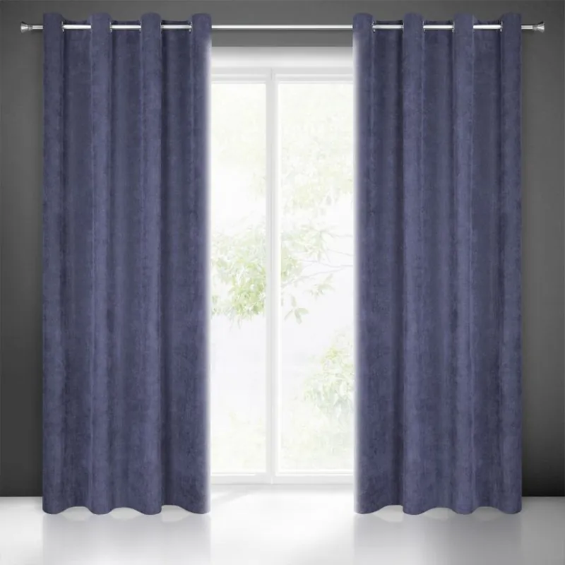 Draperie Blackout albastru închis 140 x 250 cm | Premium