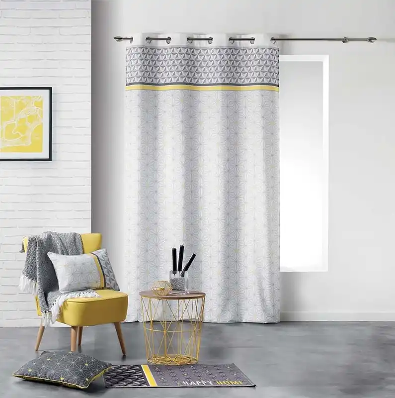Draperii scandinave cu model 140 x 280 cm - Ofertă online
