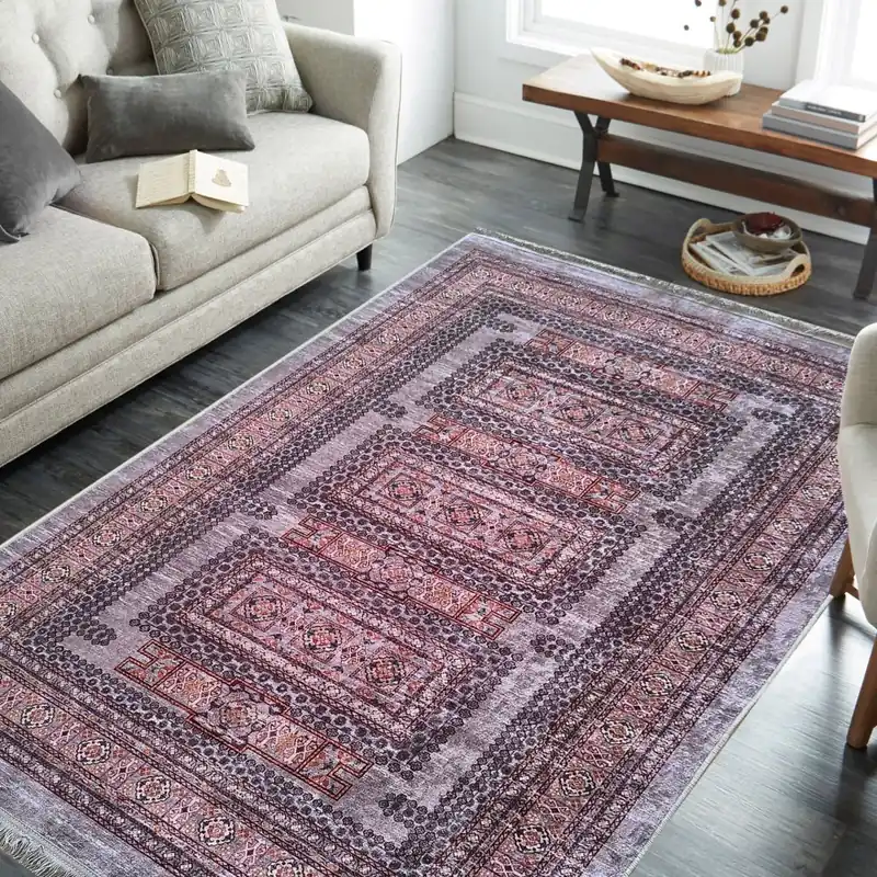 Top vânzări - Covor vintage de lux cu model oriental