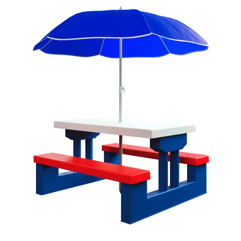 În tendințe - Set picnic pentru copii cu umbrelă