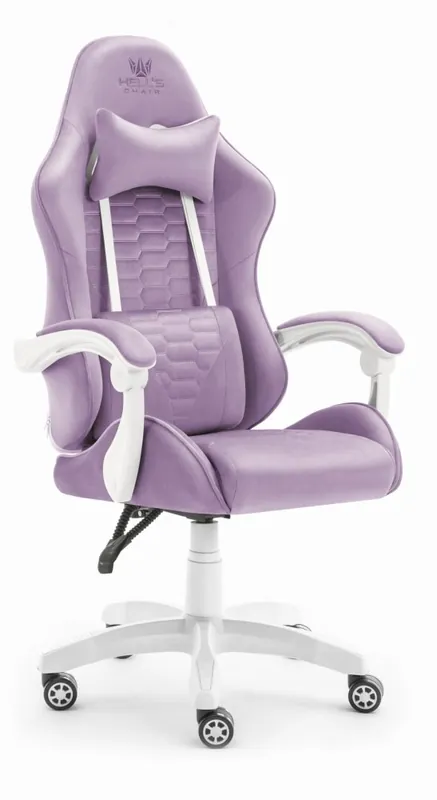 Retur gratuit - Scaun de gaming HC-1000 PURPLE - tesatura catifea