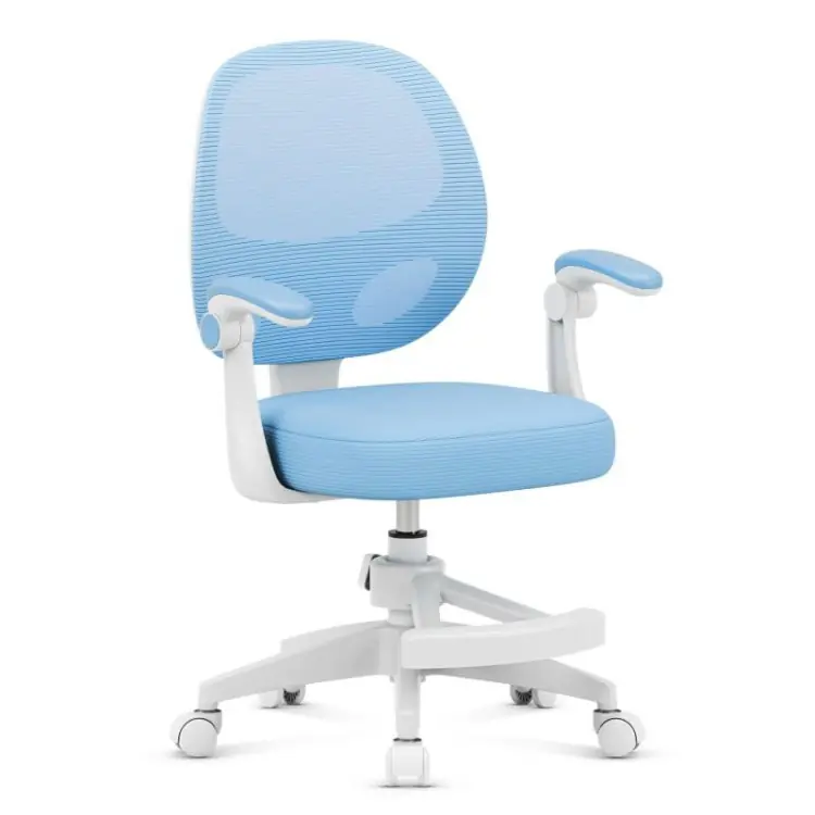 Scaun rotativ albastru pentru copii Junior 3.1 Albastru | Ofertă