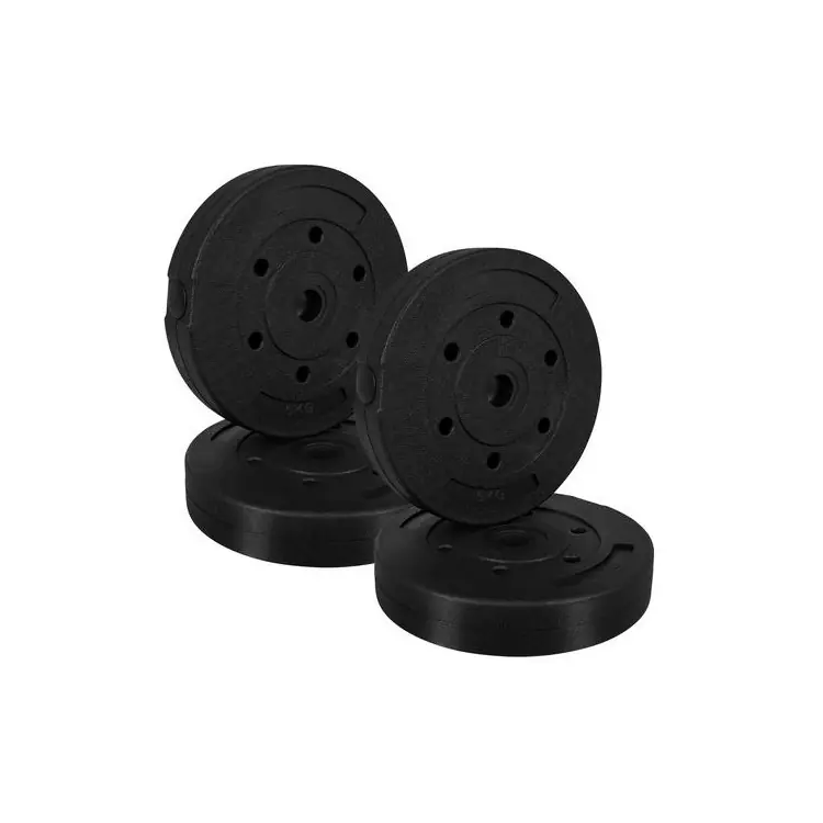 Set de 4 greutăți gantere din bitum - greutate 5 kg | Preț de fabrică