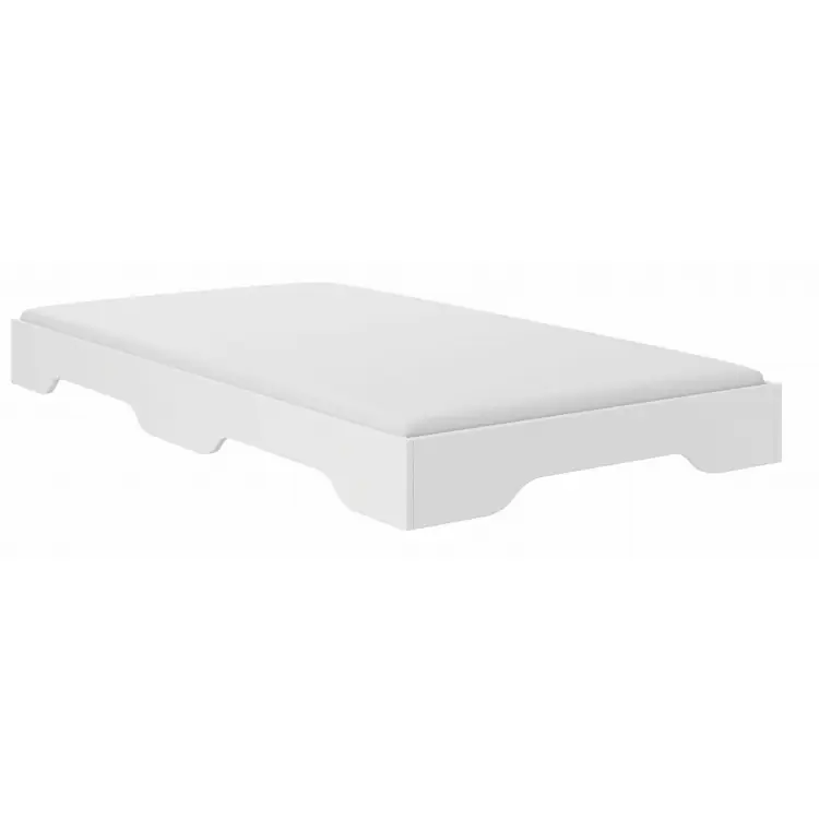 Oferta zilei - Pat pentru copii SIMPI alb - 160x80