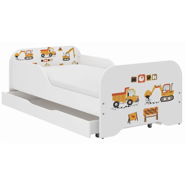 Produs lansat recent - Pat copii MIKI cu sertar - 160x80 STAVENISKO