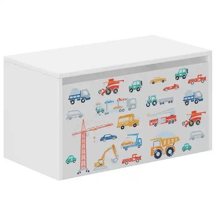 Cutie de jucării pentru copii - MAȘINI - Oferta zilei