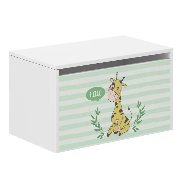 Ofertă limitată - Cutie de jucării pentru copii - GIRAFA