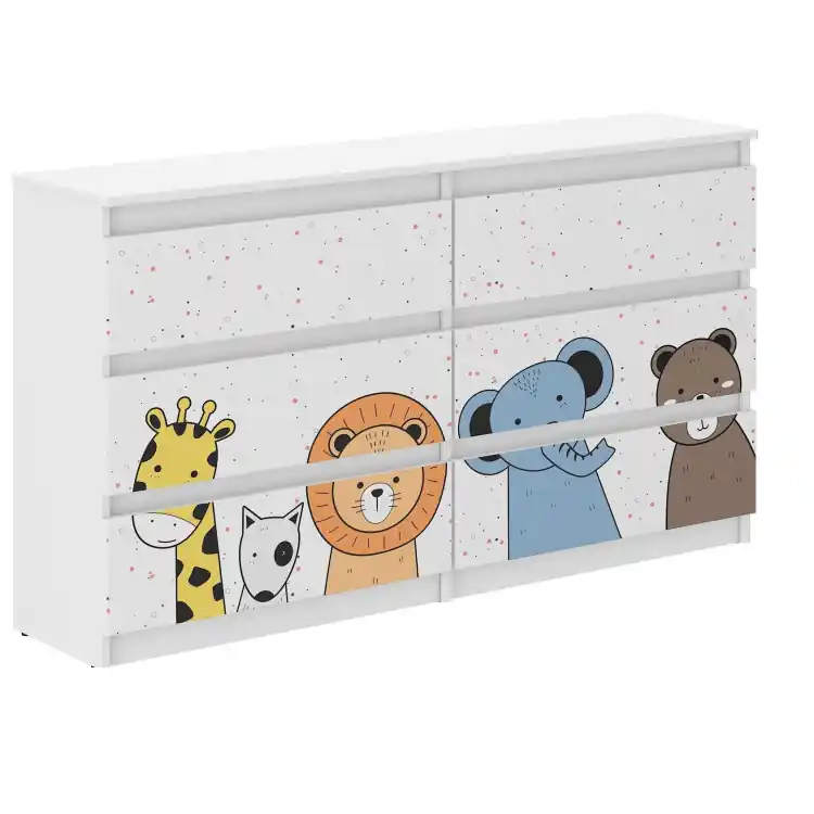 Se poate comanda - Comodă pentru copii R-140 - MINI ZOO