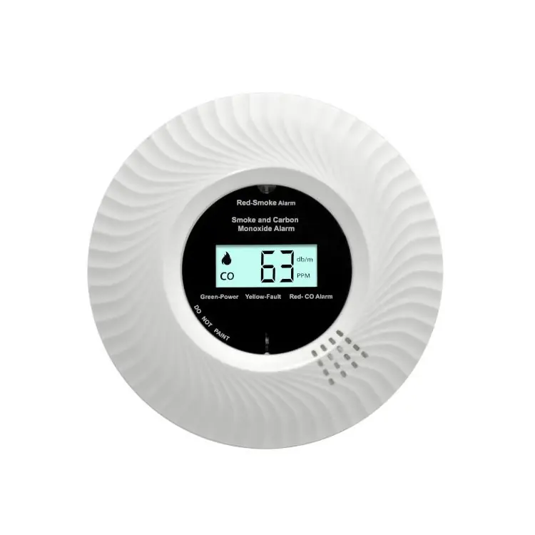 Economisește acum - Detector de fum/cărbune SafeSensor5000 2 în 1 Li-ion