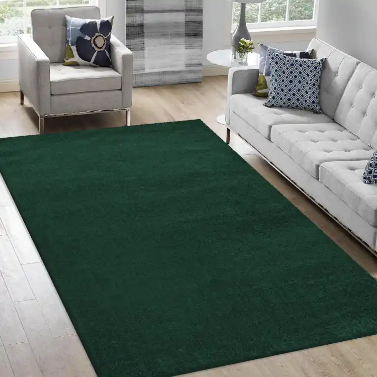 Bestseller | Covor modern verde închis
