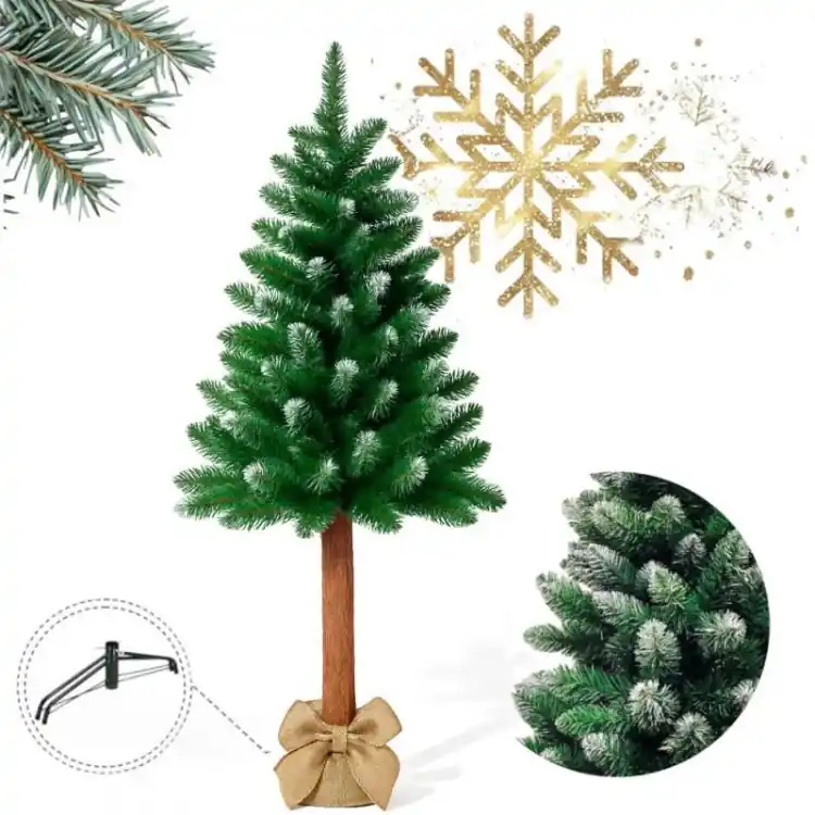 Brad de Crăciun artificial înzăpezit - molid 150 cm | Nu rata oferta