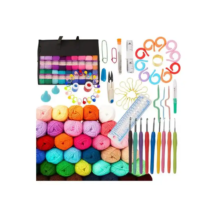 Preț outlet - Set de croșetat 113 piese