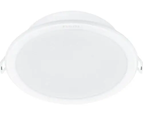 Spot LED incastrat Philips Meson, 20W, 1500lm, 6500k, rotund, alb - Profită de ofertă