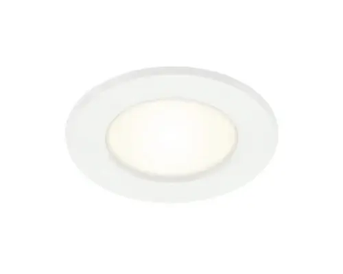 Profită de ofertă | Spot Led Incastrat Thin 6w 450 Lumeni, 3000k, Ø90 Mm, Alb