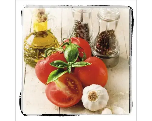 Calitate premium | Tablou Sticla Hot And Spicy Vi 30x30 Cm