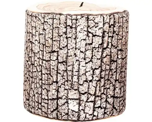 Taburet Puf Sitting Point Forma Cilindru Dotcom Wood Model Buturuga 50x50 Cm | Ofertă excelentă
