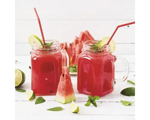 Tablou Sticla Watermelon Smoothie I 20x20 Cm | În tendințe