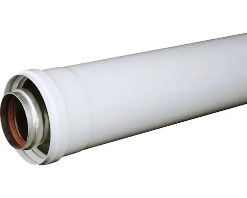 Produs premium - Tub Coaxial 60/100 Pentru Centrale Termice Conventionale, 0, 5 M