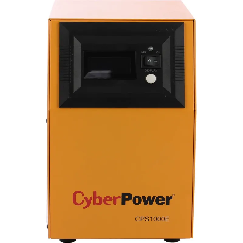 Preț de ofertă - UPS CYBER POWER EPS series, 700W, 1000VA, pentru centrale termice, AVR, LCD, Sinusoida pura, 2x schuko