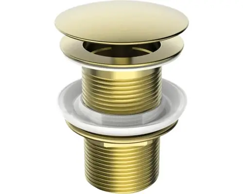Favoritul clienților - Ventil Jungborn Click-clack 1 1/4", Pentru Lavoar Omega, Lambda Si Iota, Auriu Mat