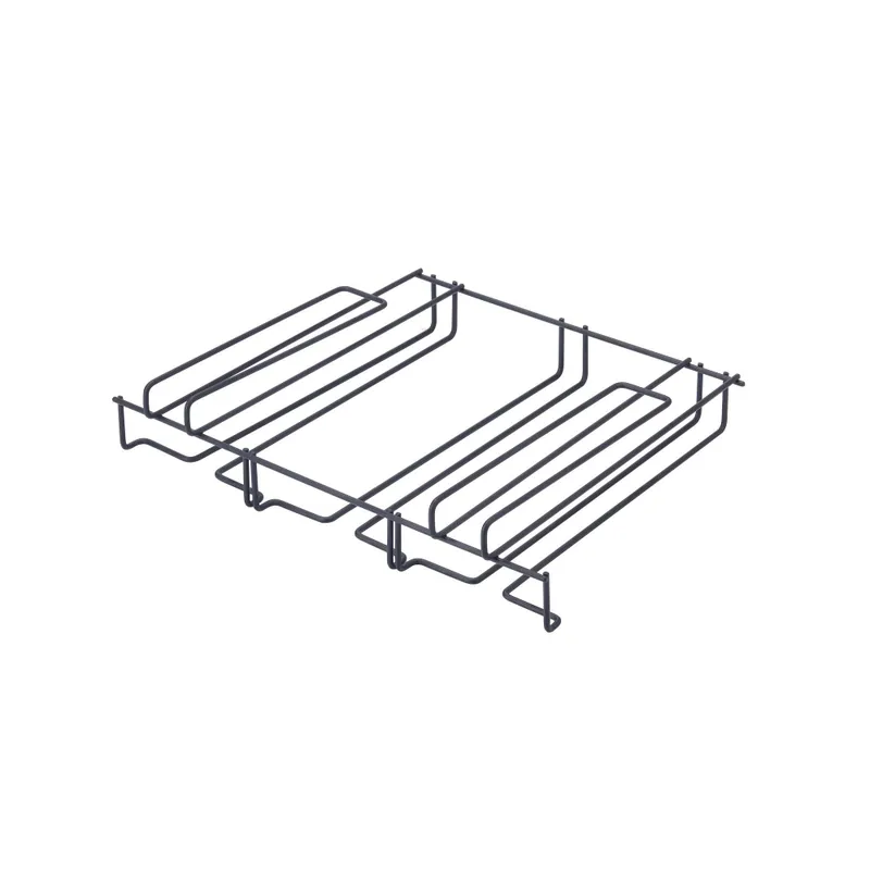 Suport pentru pahare,metal,negru, 37x30x8 cm - OEM - Super preț