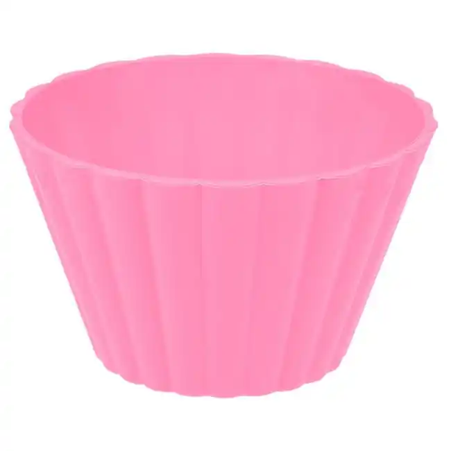 Mini bol pentru servire,plastic,roz,125 ml - OEM - Doar azi