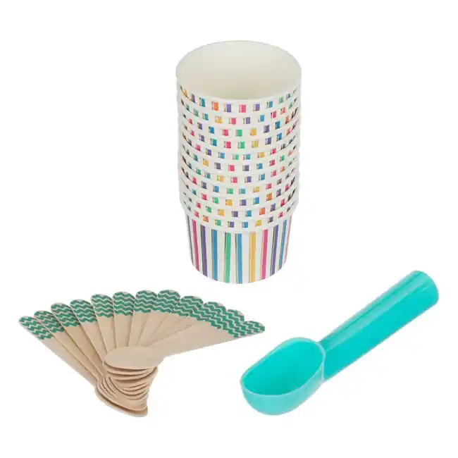 Selecție de top - Set pentru servire inghetata,25 piese - OEM