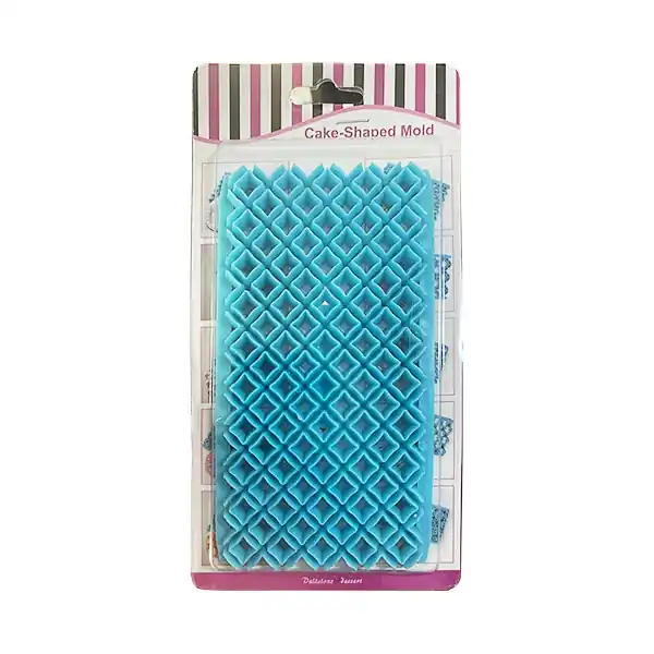 Calitate excelentă - Forma pentru fondant, model romb,plastic - KitchenWare