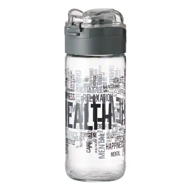Sticla pentru bauturi din sticla,gri,500 ml - OEM - Direct din fabrică