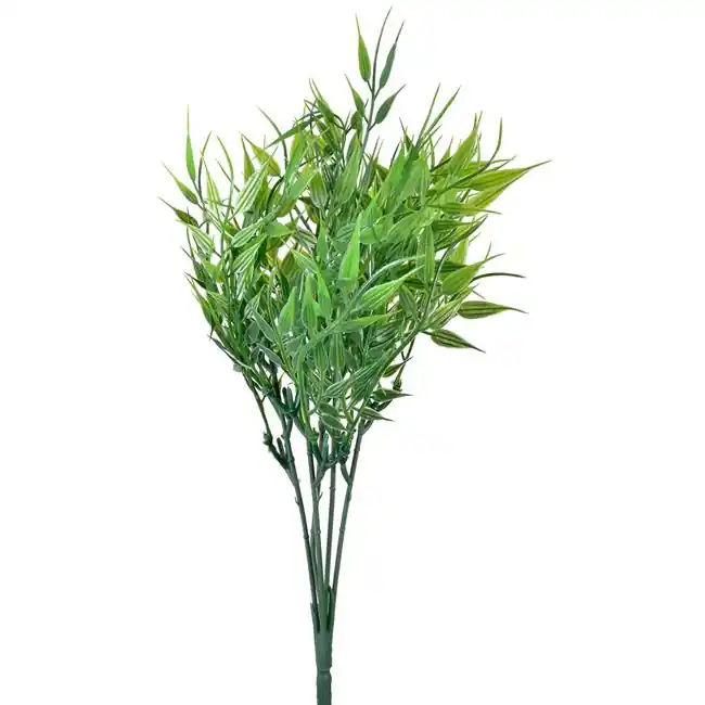 Ramura decorativa artificiala,Bambus,verde,30 cm - OEM | Comandă simplu