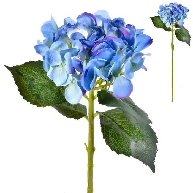 Fir hortensie decorativ artificial,plastic,indigo,58 cm - OEM - Recomandarea clienților
