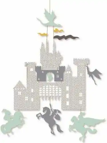 Decoratie mobil Castel - Djeco | Preț avantajos