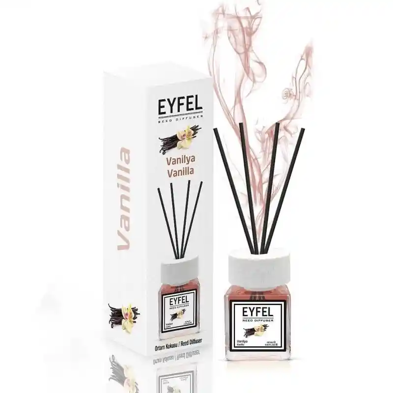 Reduceri - Odorizant camera cu betisoare, aroma de vanilie 120 ml,Eyfel - Eyfel