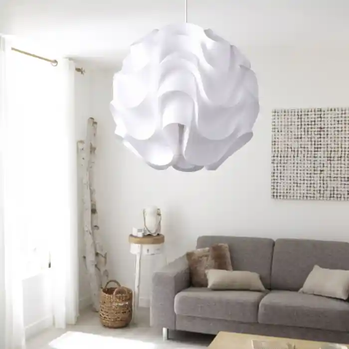 Pendul Sky 1xE27, Alb Satinat, pentru interior, 29 cm, AMA - OEM | Comandă rapid